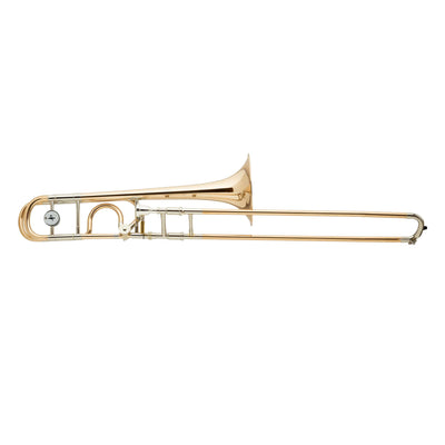 Our flagship Bb/F tenor trombone now available in an open wrap design
