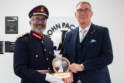 John Packer Musical Instruments visited by Lord-Lieutenant after King’s Award win
