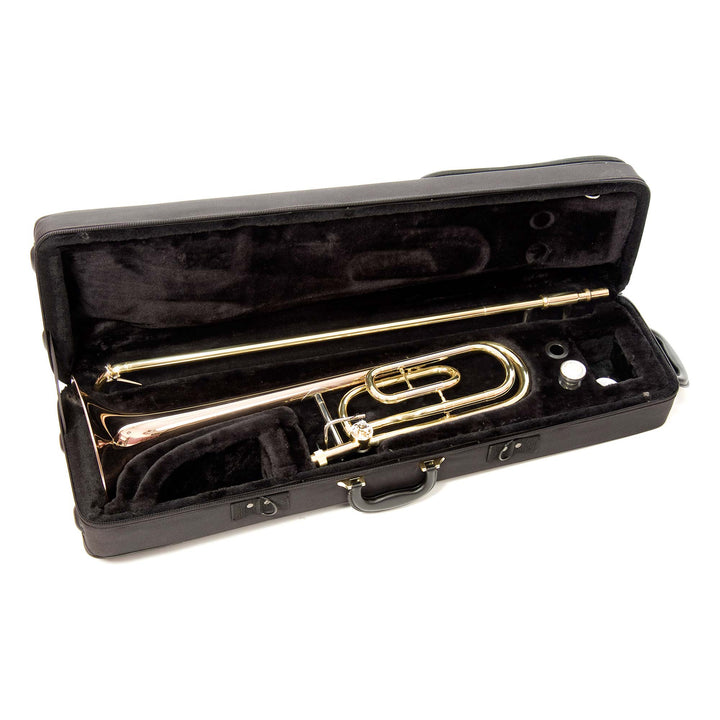 Miniblings Fermacravatta A Forma Di Trombone – Clip Cravatta Uomo Placcato Oro Con Box
